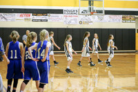 Bagley 7th Grade Girls vs Westside  Basketball 12/8/16