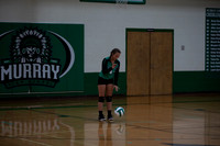 Murray Green White Game Volleyball