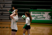 Murray Volleyball Green White Game