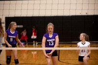 Bagley vs Pioneers 8th Grade Night Volleyball